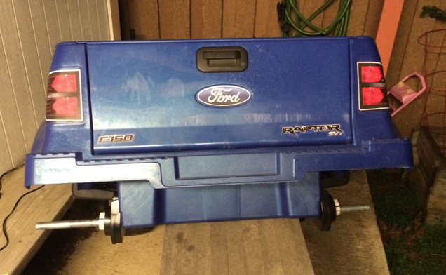 Both new motors/gearboxes installed.
